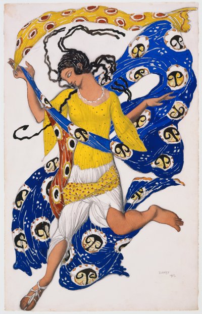 The Butterfly (Costume Design for Anna Pavlova) by Leon Bakst